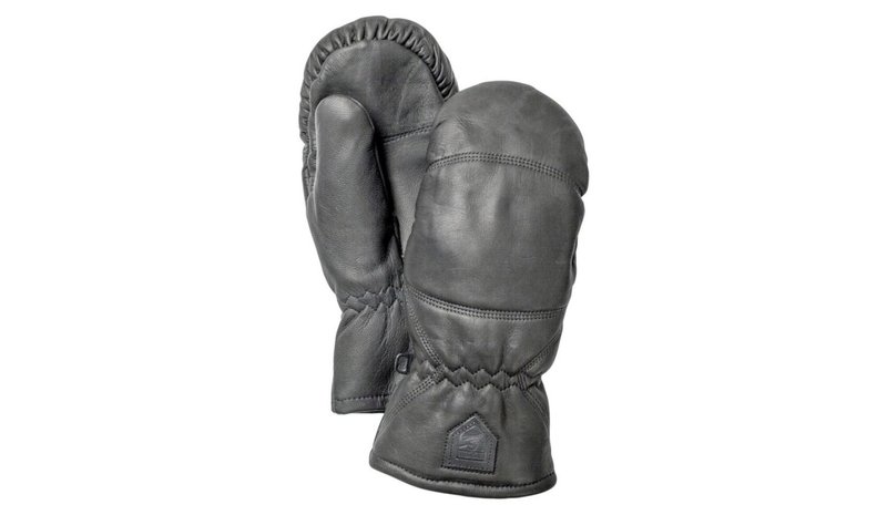 Hestra Leather Box, lapanen, musta