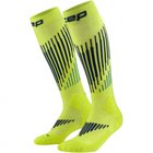 CEP Ski Touring Merino Socks Tall 3.0, laskettelusukat, naisten, keltainen
