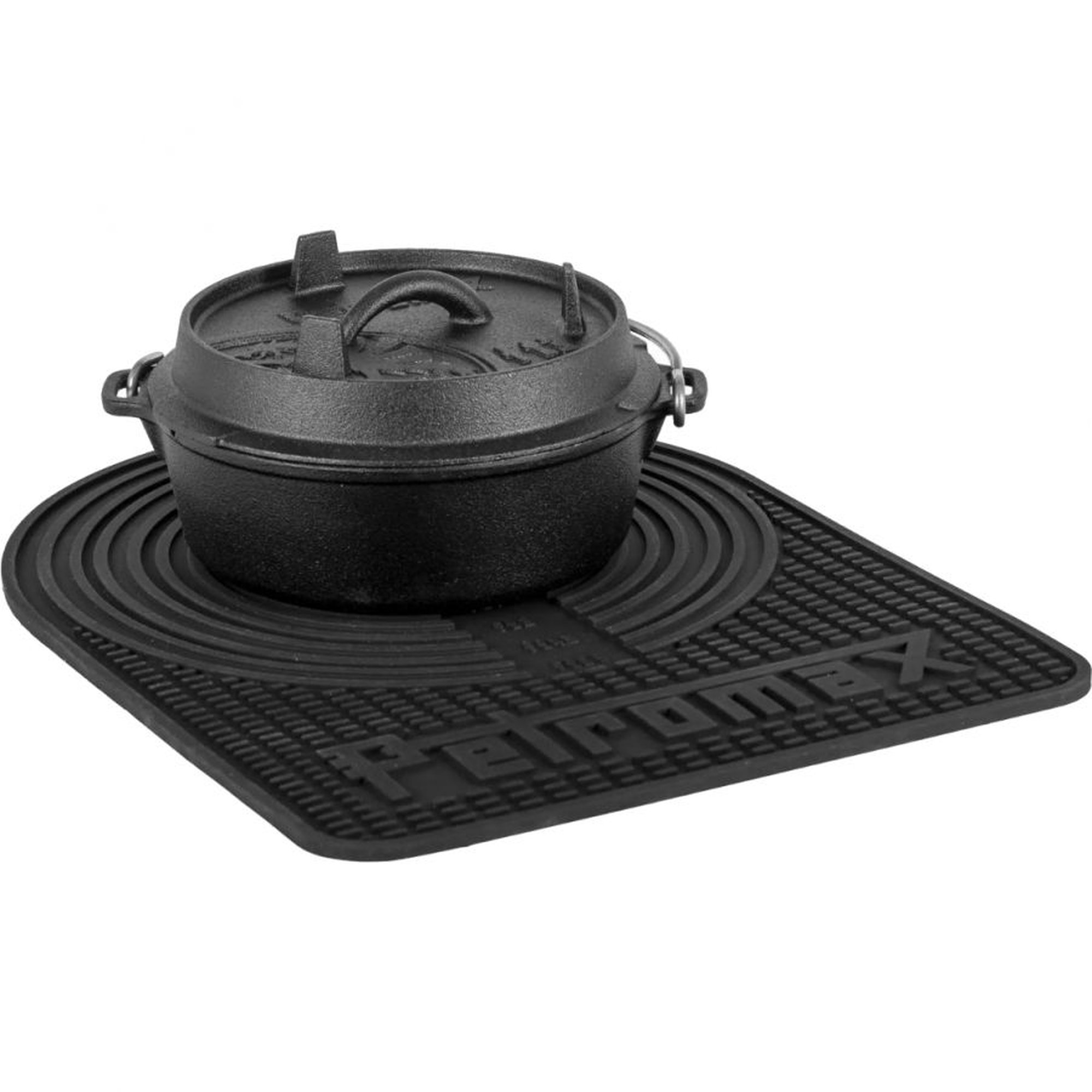 Petromax Silicone Mat/ Dutch Oven sizes, silikonialusta, musta