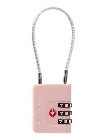 Samsonite Cablelock 3 Dial Tsa - Black - ONE SIZE