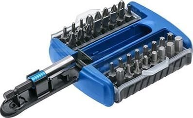 Bitsisarja 1/4 "", SL, PH, PZ, Hex, Torx, 33 kpl, Hoegert