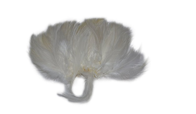 EUMER SALTWATER NECK HACKLE WHITE #377