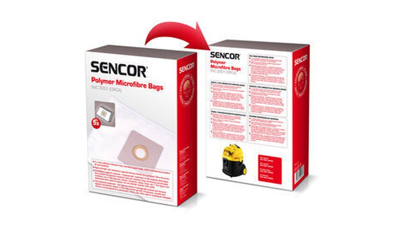 Sencor SVC3001, 5 kpl – kuva 1/1
