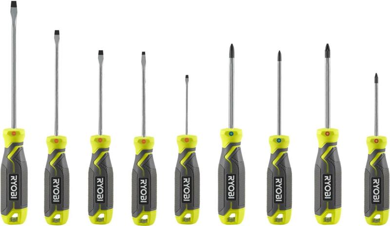 Ryobi RHSDS9PC 9-osainen ruuvitalttasarja