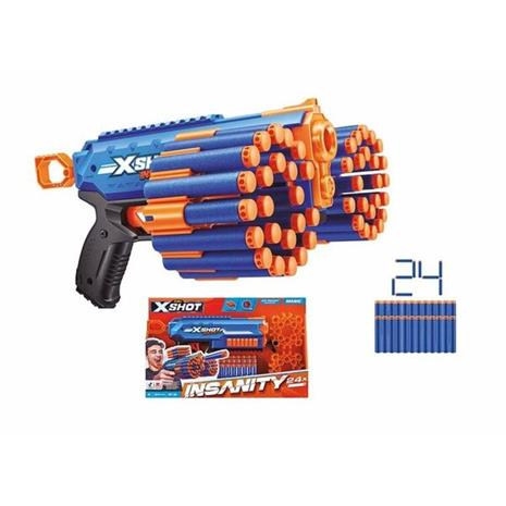 X-Shot - Insanity Series 1 Manic - 24Darts - (36603)