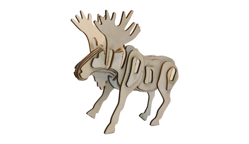 DELUXEBASE MOOSE PUINEN PALAPELI
