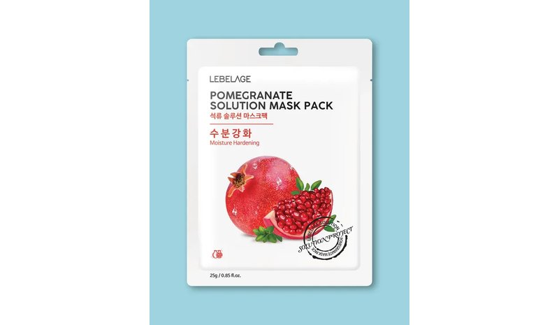 Lebelage Pomegrante Solution Mask - 23 ml * 10 pcs