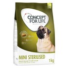 1kg Mini Sterilised Concept for Life koiran kuivaruoka