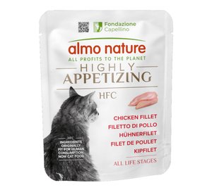 6x50g Almo Nature HFC Highly Appetizing kanafilee märkäruokaa kissoille
