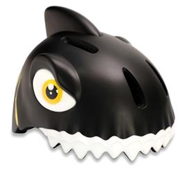 Crazy Safety - Shark Pyöräilykypärä - Musta (49-55 cm)