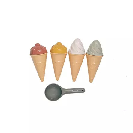 Little Dutch - Ice Cream Beachset 9pcs - (2012406) – kuva 3/3