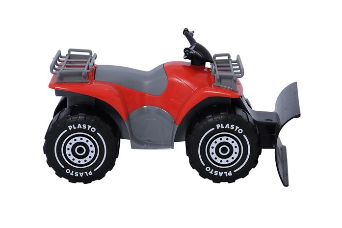 Plasto 30 cm punainen mönkijä auralla