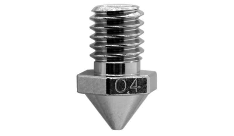 Micro Swiss Brass Plated Wear Resistant Nozzle For Flashforge Creator Pro 3