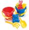 Dantoy - Bucket Set in Net, 4 pcs (1429) – kuva 2