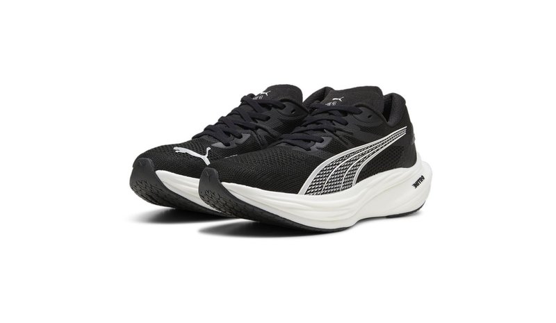 PUMA Juoksukengät Deviate Nitro 3 - Musta/Valkoinen
