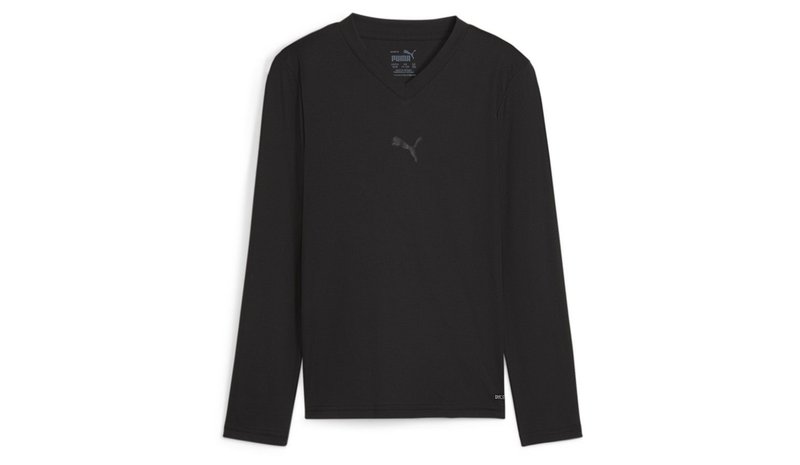 PUMA Baselayer teamGOAL - Musta/Harmaa Lapset – kuva 1/1