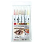 ZIG Clean Color Real Brush 6-set Portrait colors II