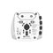 HAMA WORLD TRAVEL ADAP MICRO 2-PIN – kuva 1