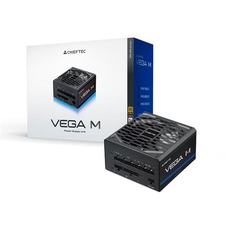 CHIEFTEC Vega M 1000W -virtalähde, 80 Plus Gold