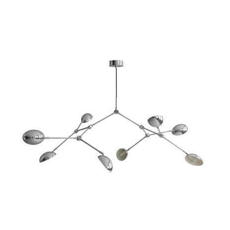 101 Copenhagen Drop Chandelier -kattokruunu Krom
