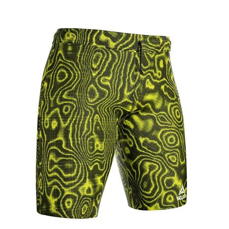 Select Thermal Shortsit - Musta/Vihreä