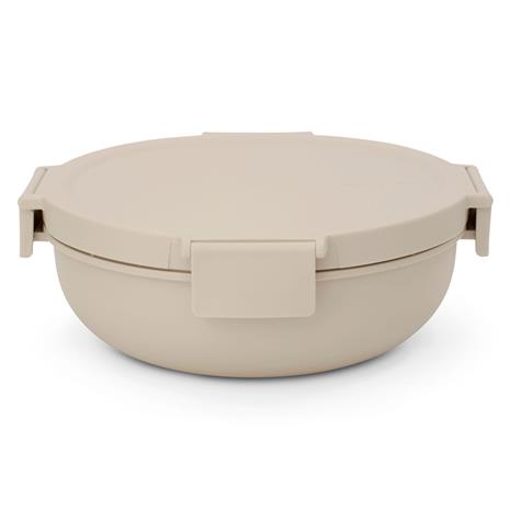 Brabantia Make & Take salladsskål 1,3 liter, soft beige
