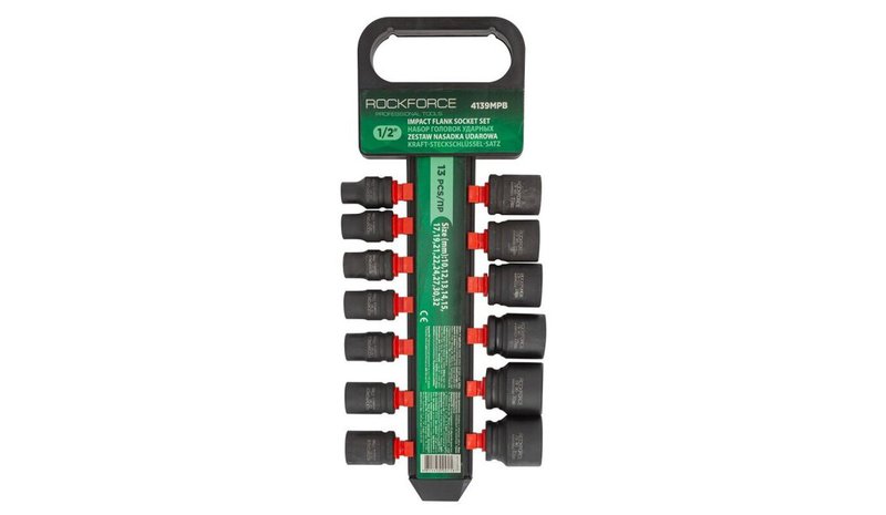 Iskupäiden sarja 1/2 10–32 mm 13 osaa
