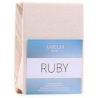 AmeliaHome Ruby -muotoonommeltu lakana, v.beige