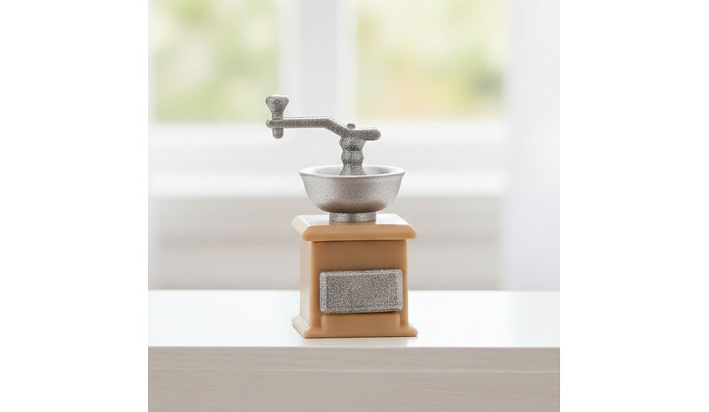 Miniatyyri â€“ Kahvimylly, 2,5 cm