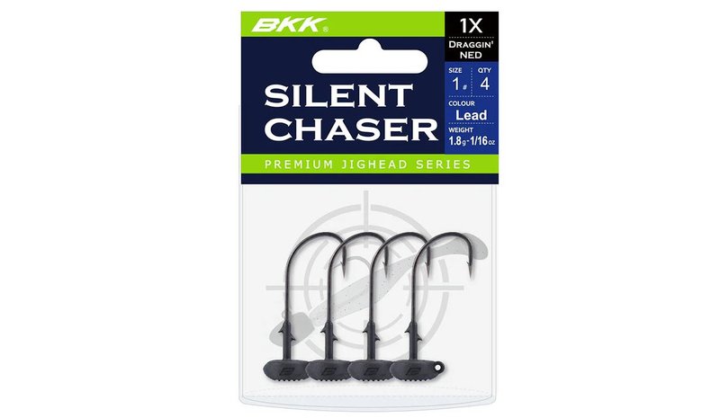 BKK SILENT CHASER-DRAG NED 5,3G 1/0 BLA
