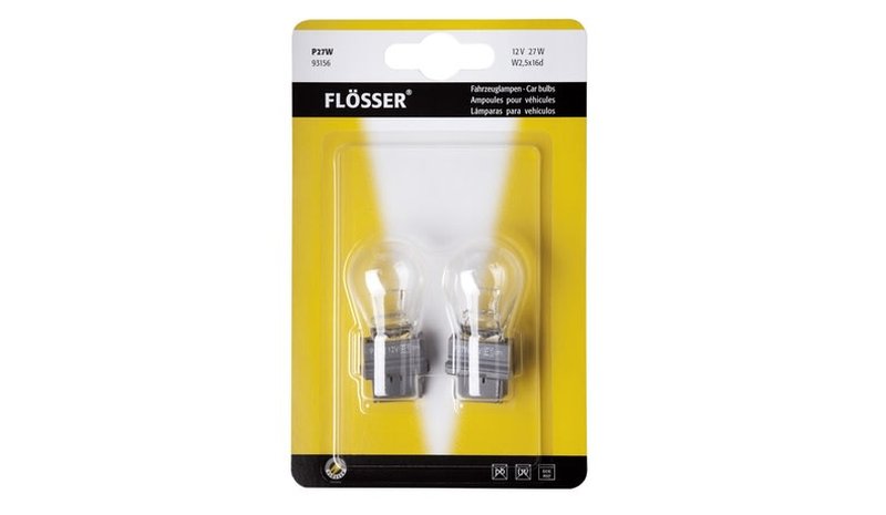FLä?SSER POLTTIMO 12V27W 2.5X16D P27W BLI