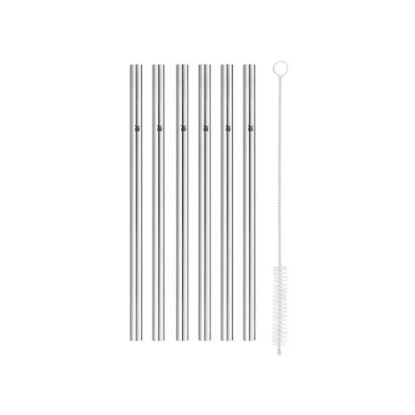 WMF Baric straw 6 pcs. 18 cm w. brush