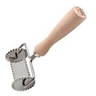 Marcato - Suorakulmainen aaltopastaleikkuri 6 cm ruostumaton teräs/puu