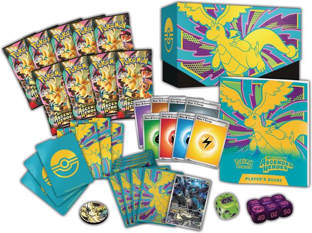 Pokemon TCG: ME02.5 Ascended Heroes - Elite Trainer Box KORTTI