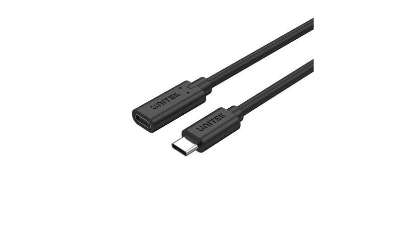 Unitek C14086BK - USB-C extension cable - USB-C to USB-C - 50 cm