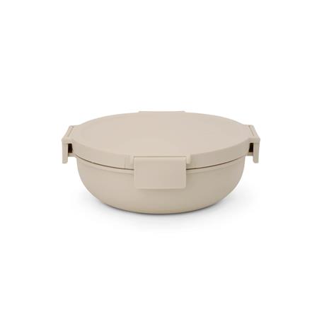 Brabantia Make & Take salladsskål 1,3 liter, soft beige