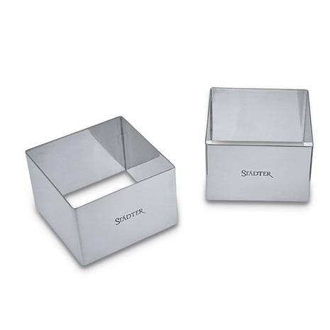 STä?DTER 6X6CM 2KPL RST NELIä? MUOTTI