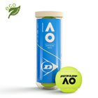 Tennispallot Dunlop Australian Open 3 kpl., ITF:n hyväksymät