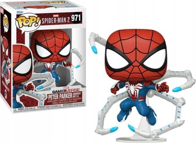 Funko Pop! Vinyl: Marvel Spiderman 2 - Peter Parker Advanced Suit 2.0 FIGU