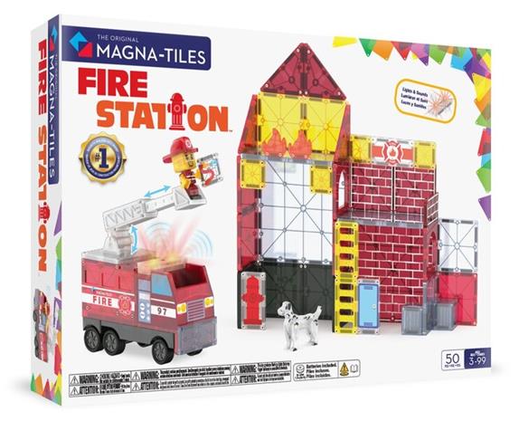 Magna-Tiles Fire Station 50 pcs – kuva 4/4