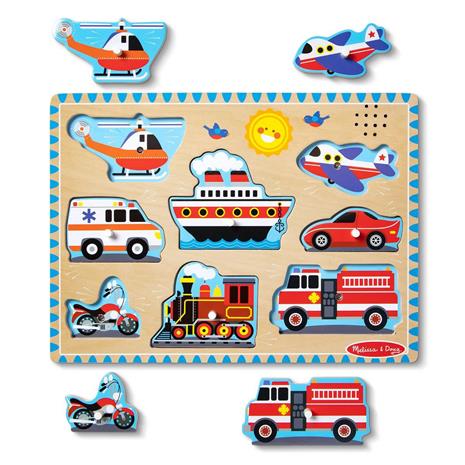 Musiikkipalapeli Melissa & Doug Ajoneuvot, 8 osaa. – kuva 2/3