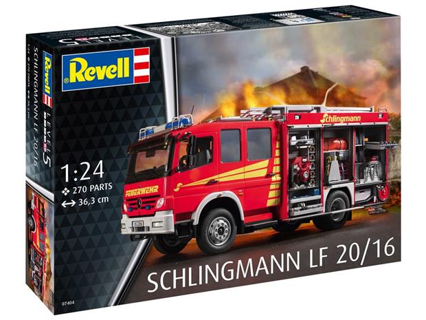 Revell Model Kit - Schlingmann LF 20/16 1:24 - 270 pcs.