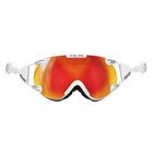 Laskettelulasit Casco FX-70 Carbonic, valkoiset/oranssit