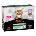 10x85g PURINA PRO PLAN Cat Sterilised Adult Maintenance kalkkuna märkäruoka kissoille