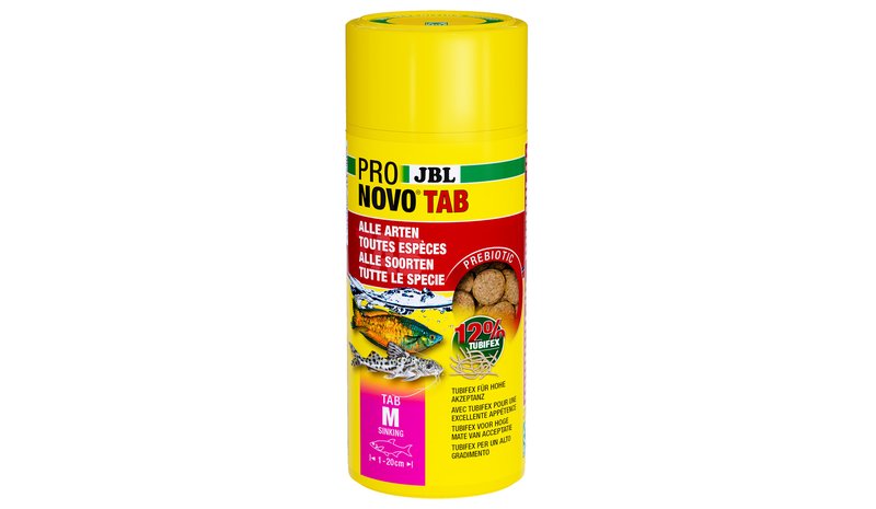 250ml JBL ProNovo Tab M kalanruokaa