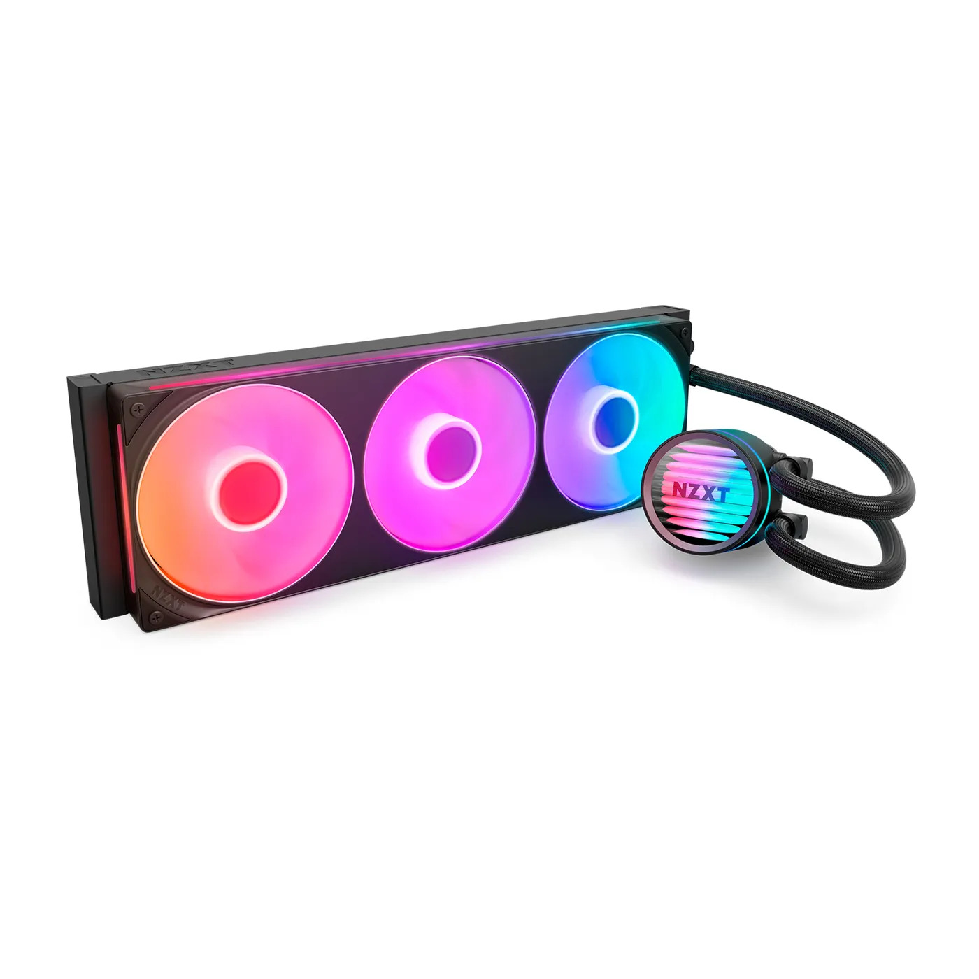 NZXT Kraken Core 360mm ARGB -nestejäähdytin, musta