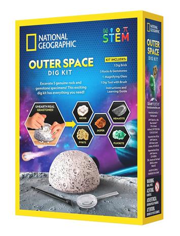 National Geographic Space-Themed Dig Kit