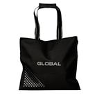 Global - Classic Kangaskassi vetoketjulla 40x18 cm Musta