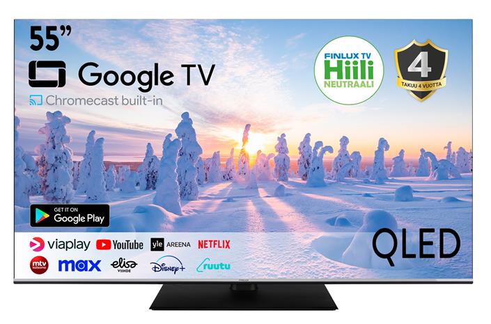 Finlux 55G10.3GCMB (55"), QLED-televisio