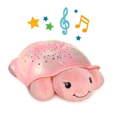 Cloud B Twinkling Twilight Turtle -yövalo, Pink – kuva 6/8